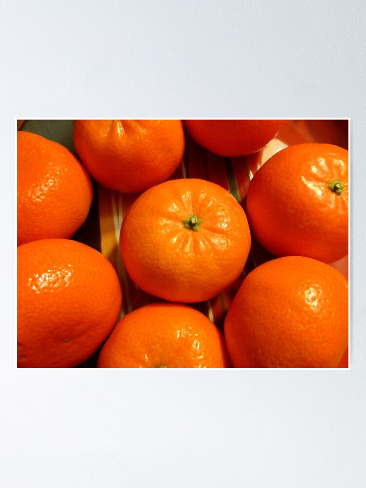 Thumbnail 1 of 3, Poster, Mandarin Oranges designed and sold by Fara.