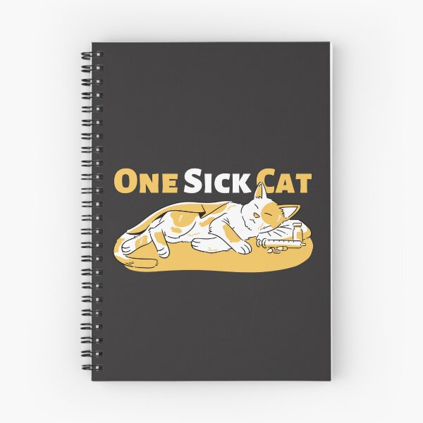Item preview, one sick cat designed and sold by FMA30.