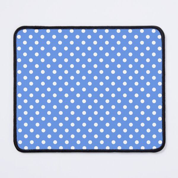 Item preview, white polka dots over cornflower blue background designed and sold by europephotos.
