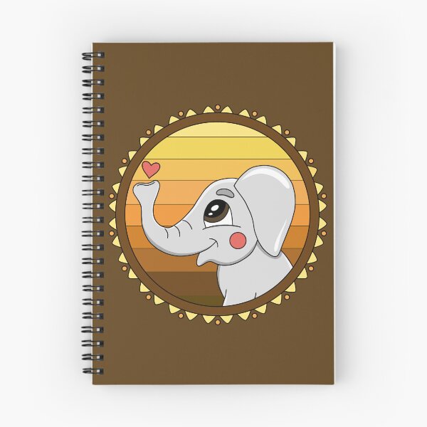 Item preview, Cute Elephant - Sunset #8 designed and sold by Desings-by-Tina.