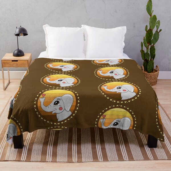 Item preview, Cute Elephant - Sunset #8 designed and sold by Desings-by-Tina.