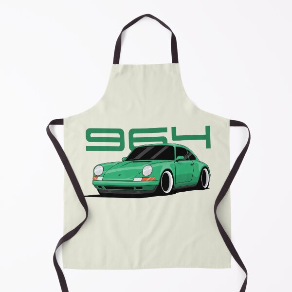 Item preview, Porsche 964 Illustration Green designed and sold by blackdogshop.
