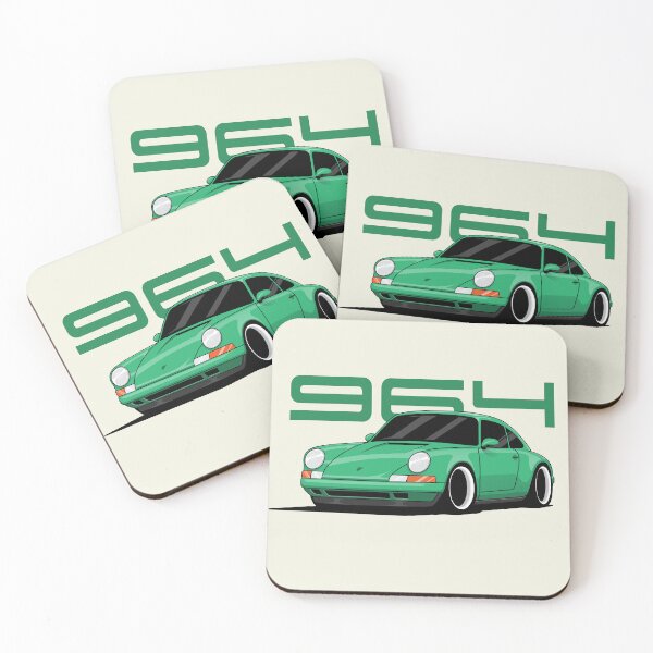 Item preview, Porsche 964 Ilustración Verde designed and sold by blackdogshop.