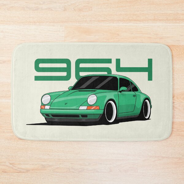 Item preview, Porsche 964 Illustration Green designed and sold by blackdogshop.