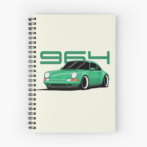 Item preview, Porsche 964 Illustration Green designed and sold by blackdogshop.
