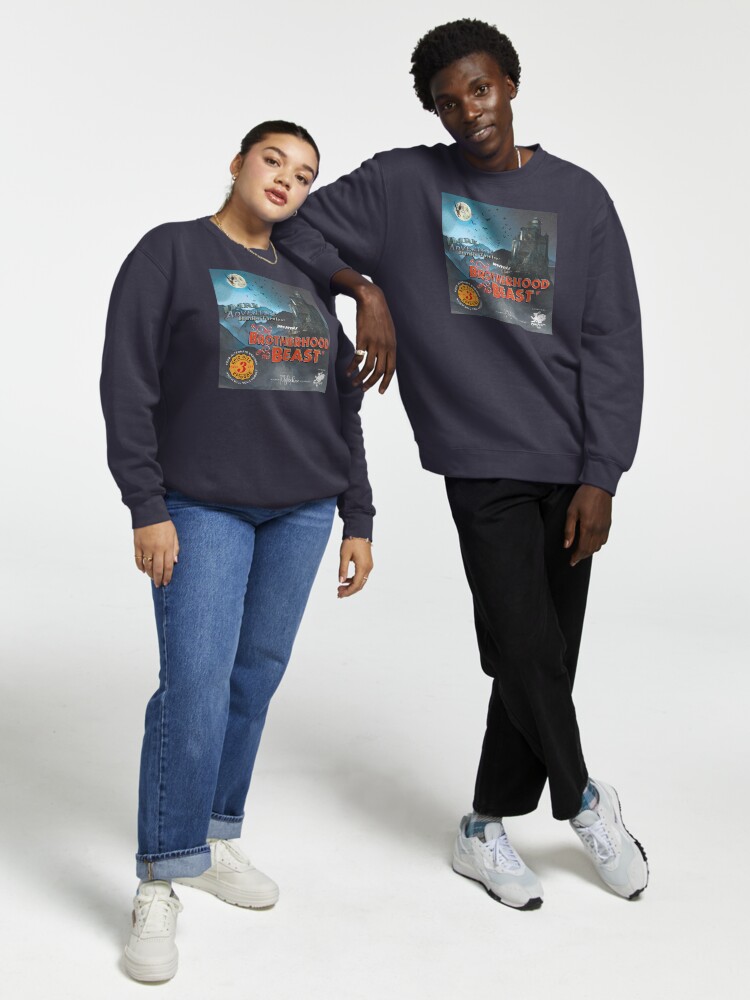 Thumbnail 1 of 7, Pullover Sweatshirt, DART®: The Brotherhood of the Beast designed and sold by HPLHS.