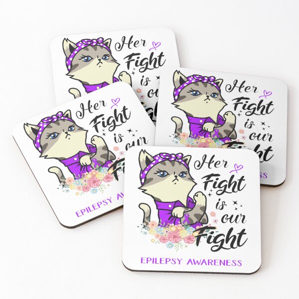 Item preview, Epilepsy Awareness - Her Fight is our Fight designed and sold by RekaJoJo.