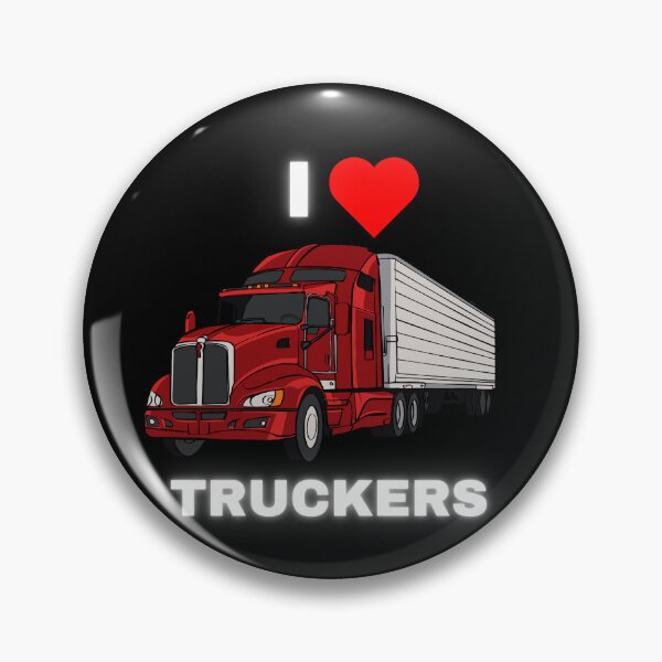 Item preview, I LOVE TRUCKERS designed and sold by Bart-Designs.