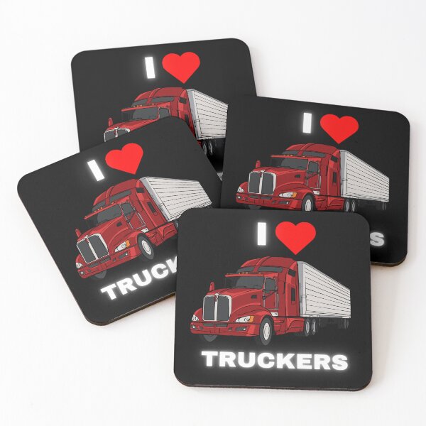 Item preview, I LOVE TRUCKERS designed and sold by Bart-Designs.