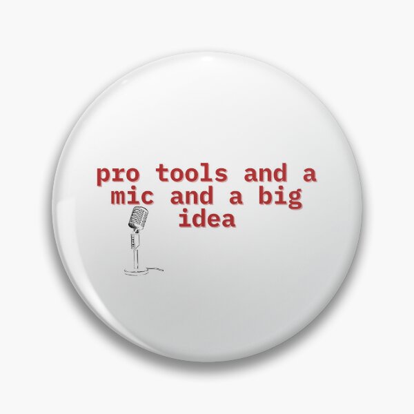 Item preview, pro tools and a mic and a big idea designed and sold by ouiouiitslucyb1.