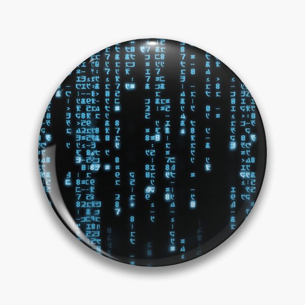 Artikelvorschau, Der blaue Matrixcode entworfen und verkauft von User70.