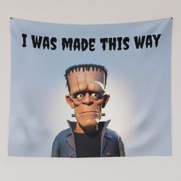 Item preview, Frankensteins Monster - I was made this way designed and sold by TheArtfulAI.