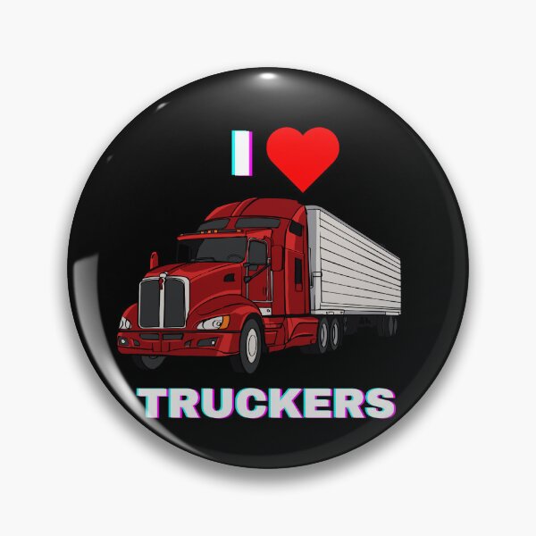 Item preview, I LOVE TRUCKERS designed and sold by Bart-Designs.