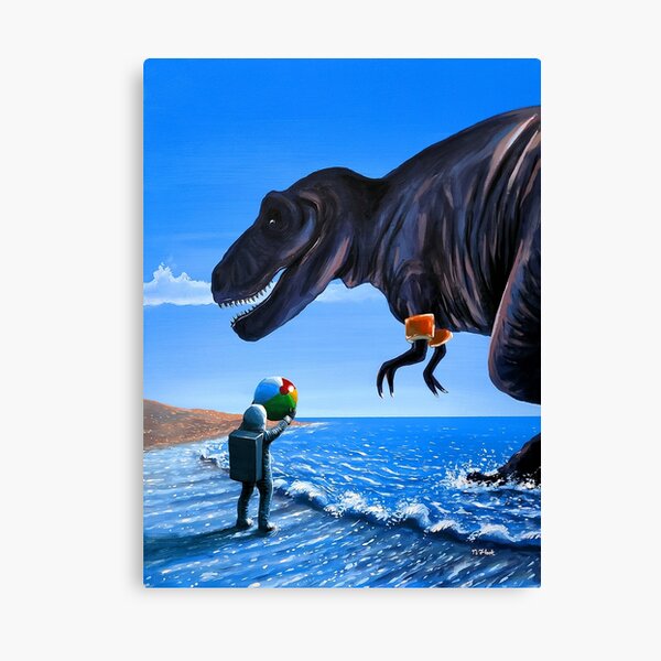 T-Rex Dinosaur – beautiful print on canvas – Photowall