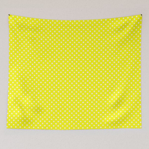 Item preview, white polka dots over yellow background designed and sold by europephotos.