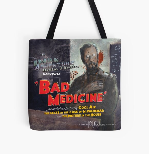 DARTĀ®: Bad Medicine All Over Print Tote Bag