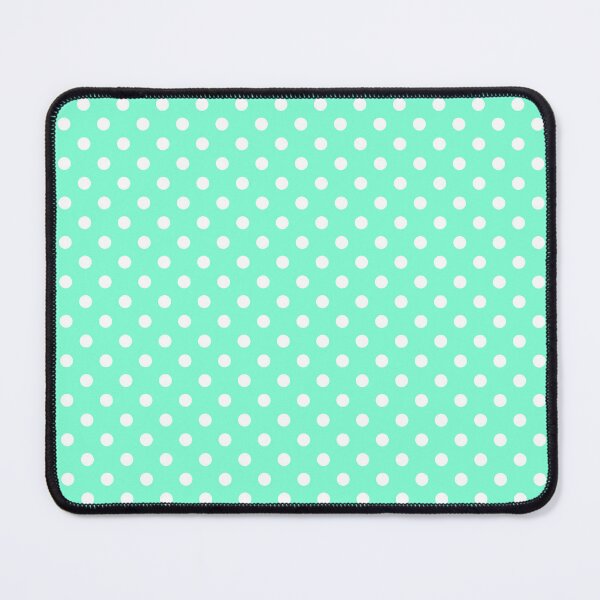Item preview, white polka dots over aquamarine background designed and sold by europephotos.
