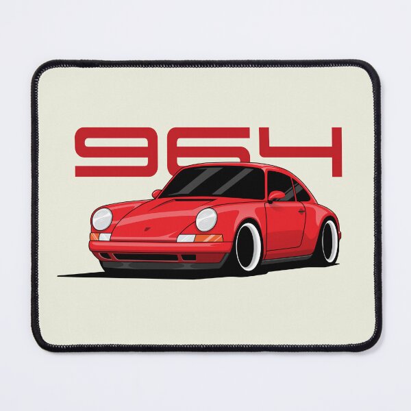 Item preview, Porsche 964 Illustration Red designed and sold by blackdogshop.
