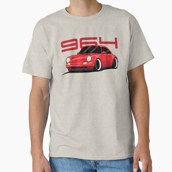 Item preview, Porsche 964 Illustration Red designed and sold by blackdogshop.
