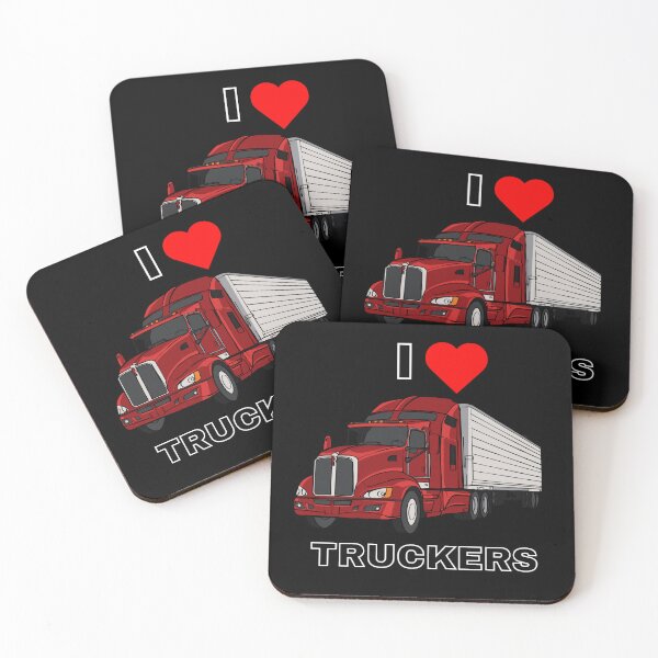 Item preview,   I LOVE TRUCKERS designed and sold by Bart-Designs.