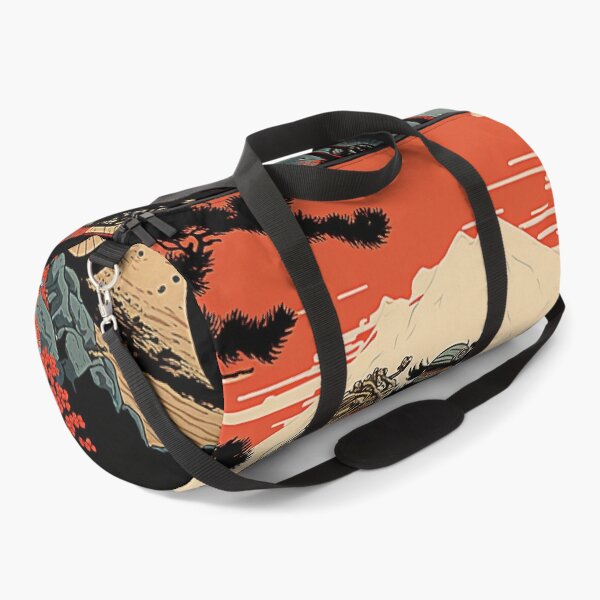 Item preview, Ukiyoe Cyclist: A Traditional Japanese Woodblock Print of a Cyclist Riding a Bicycle in the Ukiyoe Style. designed and sold by BotTastic.