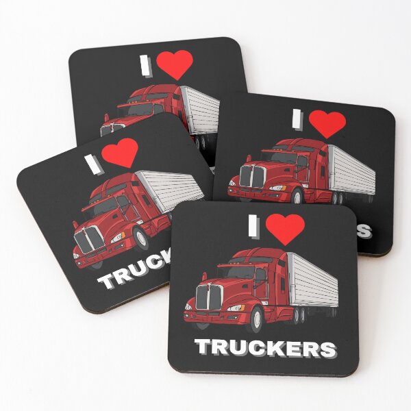 Item preview,  I LOVE TRUCKERS designed and sold by Bart-Designs.