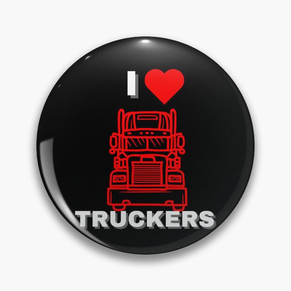 Item preview, I LOVE TRUCKERS designed and sold by Bart-Designs.