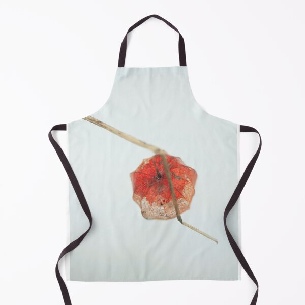 Item preview, Red physalis on white snow designed and sold by olena2552.