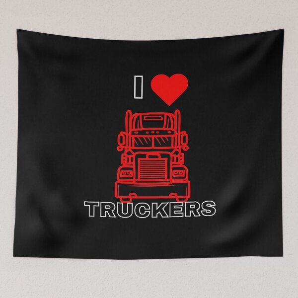Item preview,  I LOVE TRUCKERS designed and sold by Bart-Designs.