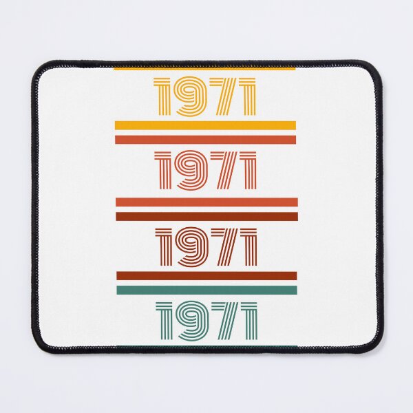 Item preview, Born in 1971 retro colors designed and sold by ZoesAttic.