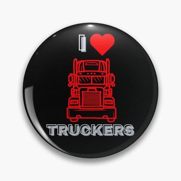 Item preview, I LOVE TRUCKERS designed and sold by Bart-Designs.