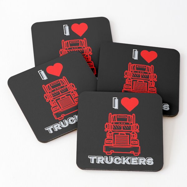 Item preview, I LOVE TRUCKERS designed and sold by Bart-Designs.