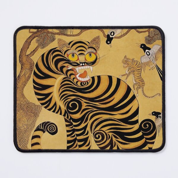 Item preview, Traditional Korean Minhwa Tiger designed and sold by PatricianneK.