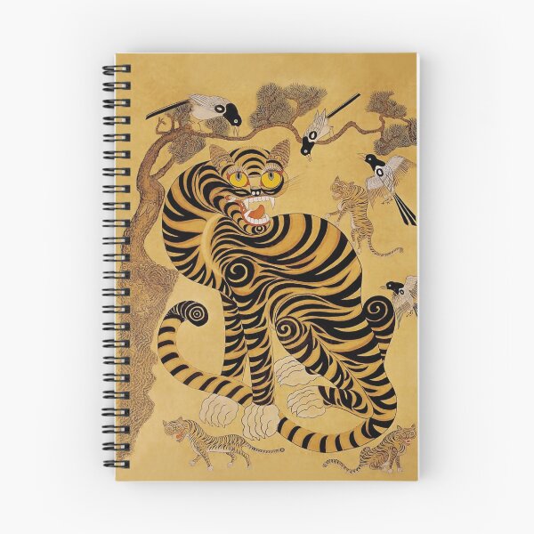 Item preview, Traditional Korean Minhwa Tiger designed and sold by PatricianneK.