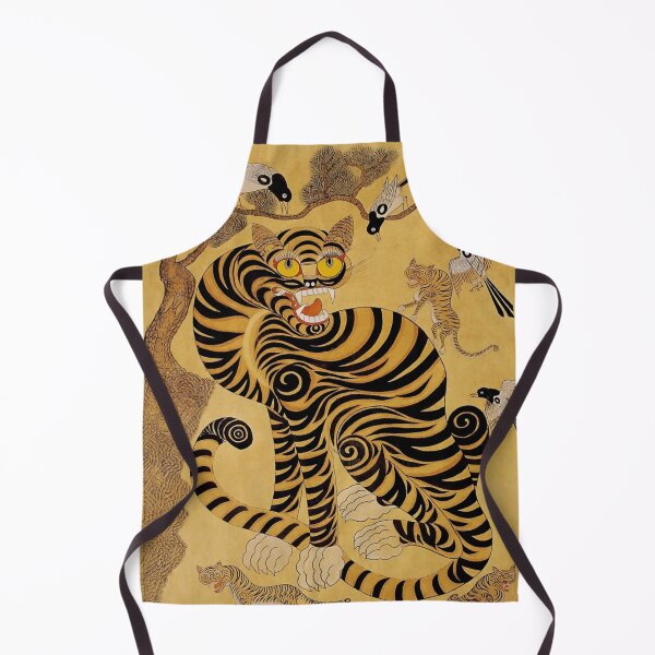 Item preview, Traditional Korean Minhwa Tiger designed and sold by PatricianneK.