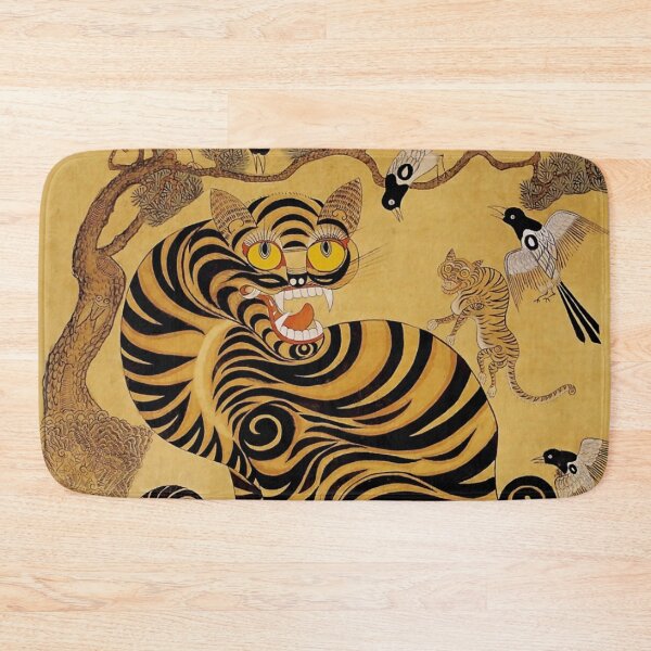 Item preview, Traditional Korean Minhwa Tiger designed and sold by PatricianneK.