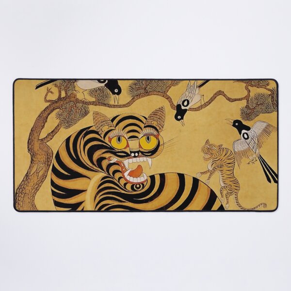 Item preview, Traditional Korean Minhwa Tiger designed and sold by PatricianneK.