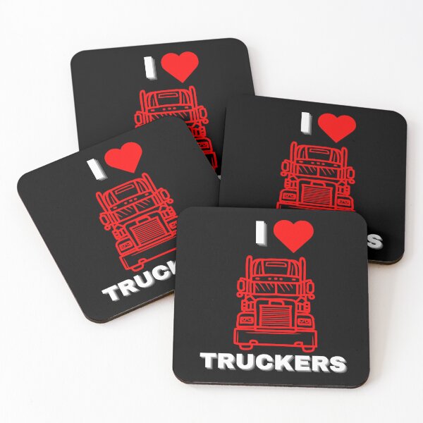 Item preview,  I LOVE TRUCKERS designed and sold by Bart-Designs.