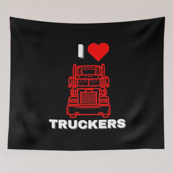 Item preview,  I LOVE TRUCKERS designed and sold by Bart-Designs.