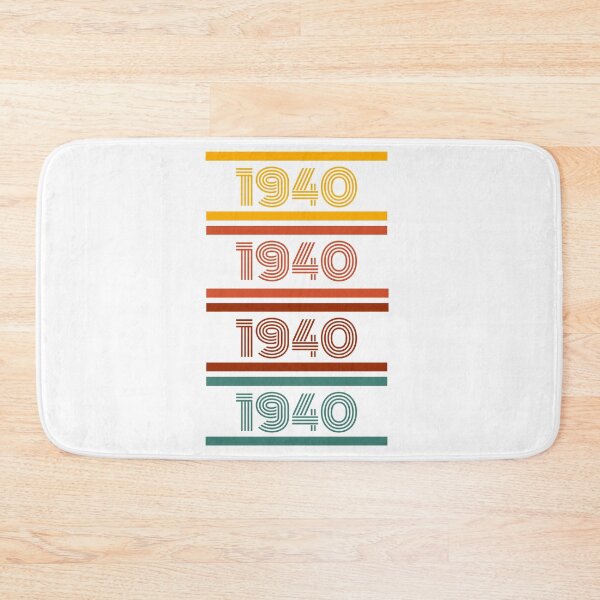Item preview, Vintage 1940 multi color typography designed and sold by ZoesAttic.