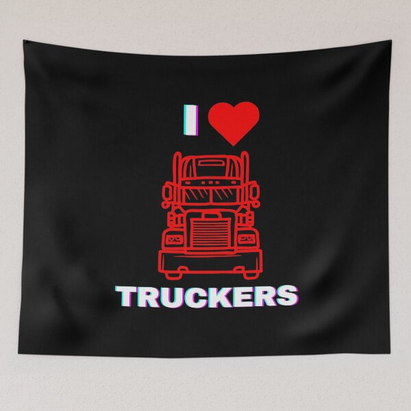 Item preview,  I LOVE TRUCKERS designed and sold by Bart-Designs.
