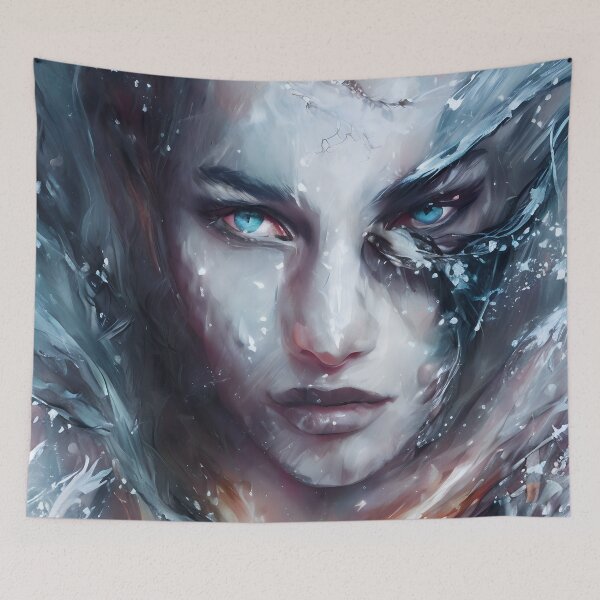 Item preview, Abstract fierce woman designed and sold by threlando.
