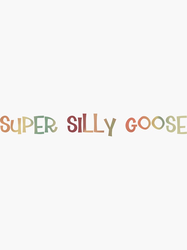 Certified Silly goose ID Sticker for Sale by MonicaEDesignz