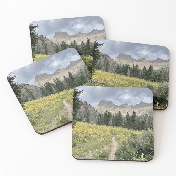 Item preview, Mountain Trail to the Summit, Colorado designed and sold by dabldabl.