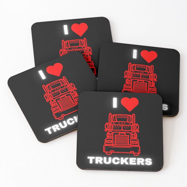 Item preview,  I LOVE TRUCKERS designed and sold by Bart-Designs.