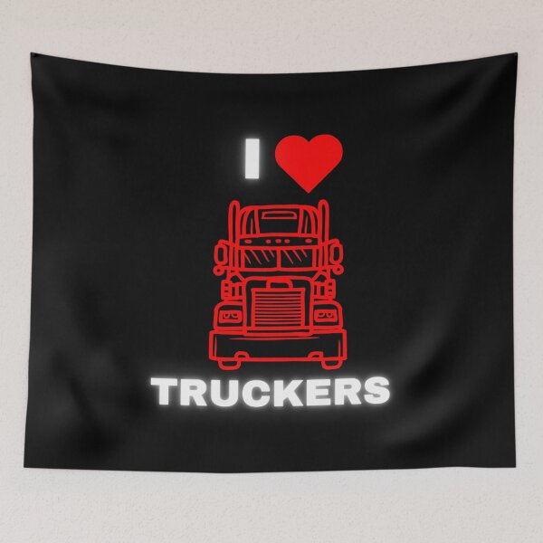 Item preview,  I LOVE TRUCKERS designed and sold by Bart-Designs.