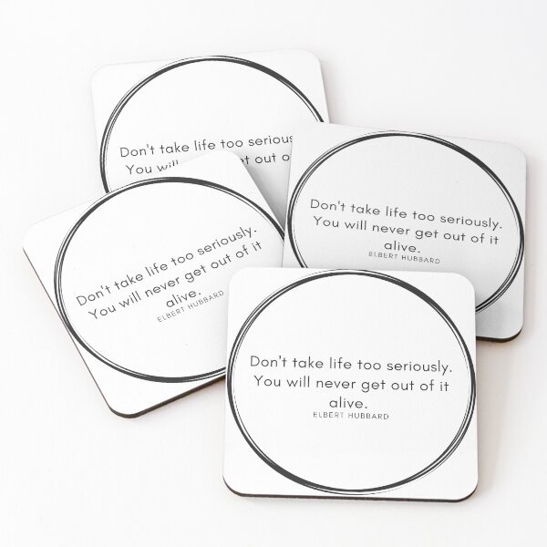Item preview, Don't take life too seriously. designed and sold by BufoandRosie.