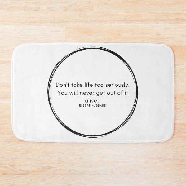 Item preview, Don't take life too seriously. designed and sold by BufoandRosie.