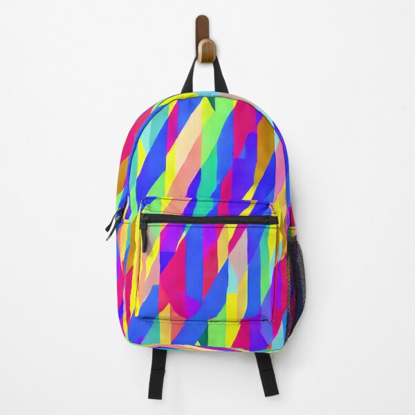 Item preview, Abstract Shapes Bright Colors Pattern v2 designed and sold by FlakeyBiscuit3.
