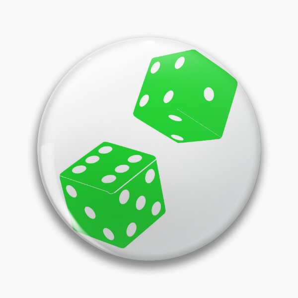 Item preview, Green 2 Dice designed and sold by LEOEXPRESS.